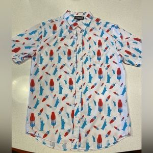 Statue of Liberty and Bomb pop 4th of July shirt. Men’s medium.